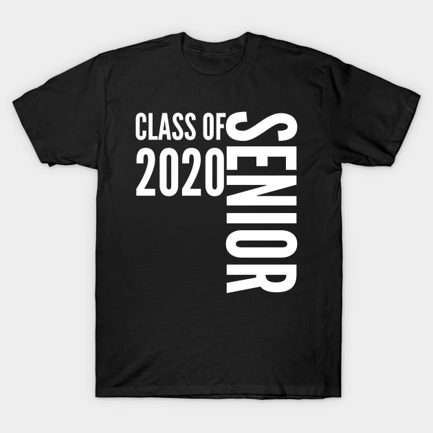 Senior Class of 2020 20 High School Graduation Gift T-Shirt by busines_night